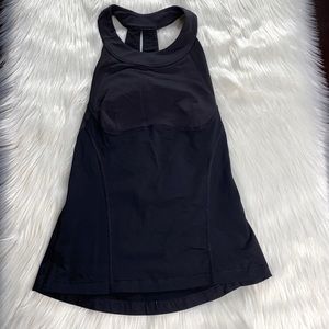 Lululemon Black Halter Tank Top